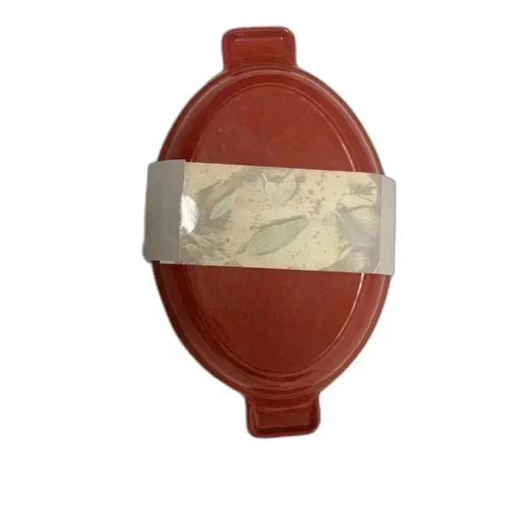 Cookware small Baking dish,Enameled CastIron Serving Dish Baking Oval Casserole - Picture 4 of 6